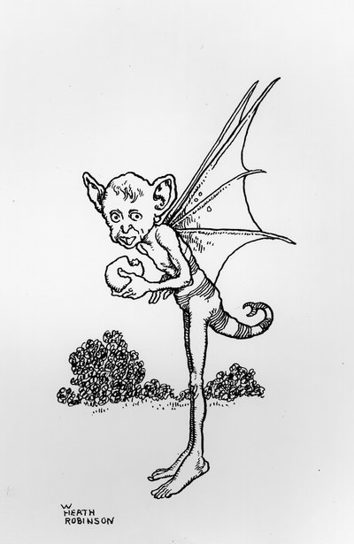 A Fairy Eating an Apple, illustration from A Midsummer Night